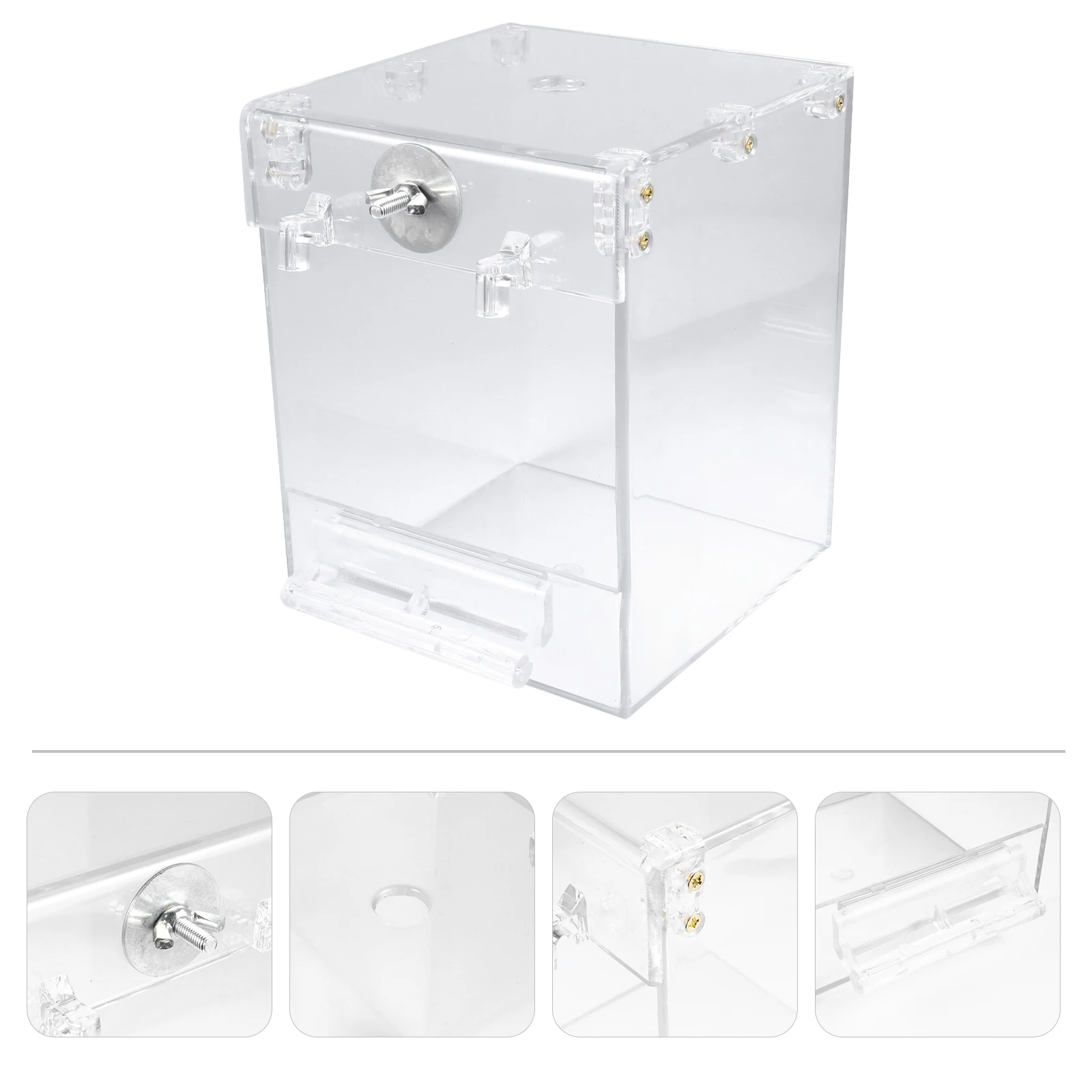 Acrylic Bird Bath Basin Parrot Sparrow Bathing Tub Shower Small Birds Eco friendly Transparent Strong Lightweight
Acrylic Bird Bath Basin Parrot Sparrow Bathing Tub Shower Small Birds Eco friendly Transparent Strong Lightweight