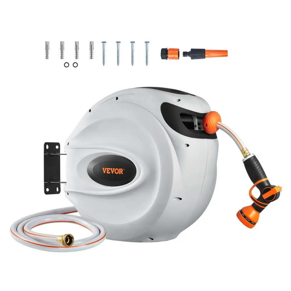 Выдвижная катушка для шланга Катушка для водяного шланга 115 x 1/2 дюйма 180 ° Поворотный настенный монтаж
Выдвижная катушка для шланга Катушка для водяного шланга 115 x 1/2 дюйма 180 ° Поворотный настенный монтаж