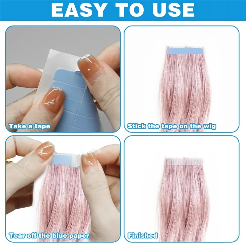 TCF-20 Set Hair Extension Tape , Double Sided Adhesive Replacement For Hair Extensions , Human Hair Tape Tabs
TCF-20 Set Hair Extension Tape , Double Sided Adhesive Replacement For Hair Extensions , Human Hair Tape Tabs