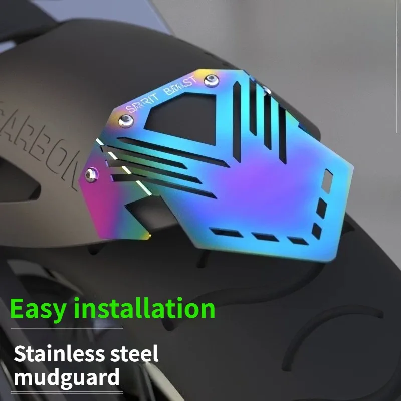 For motorcycle mudguard modification, front and rear wheels, extended water deflector decoration, mini universal type
For motorcycle mudguard modification, front and rear wheels, extended water deflector decoration, mini universal type