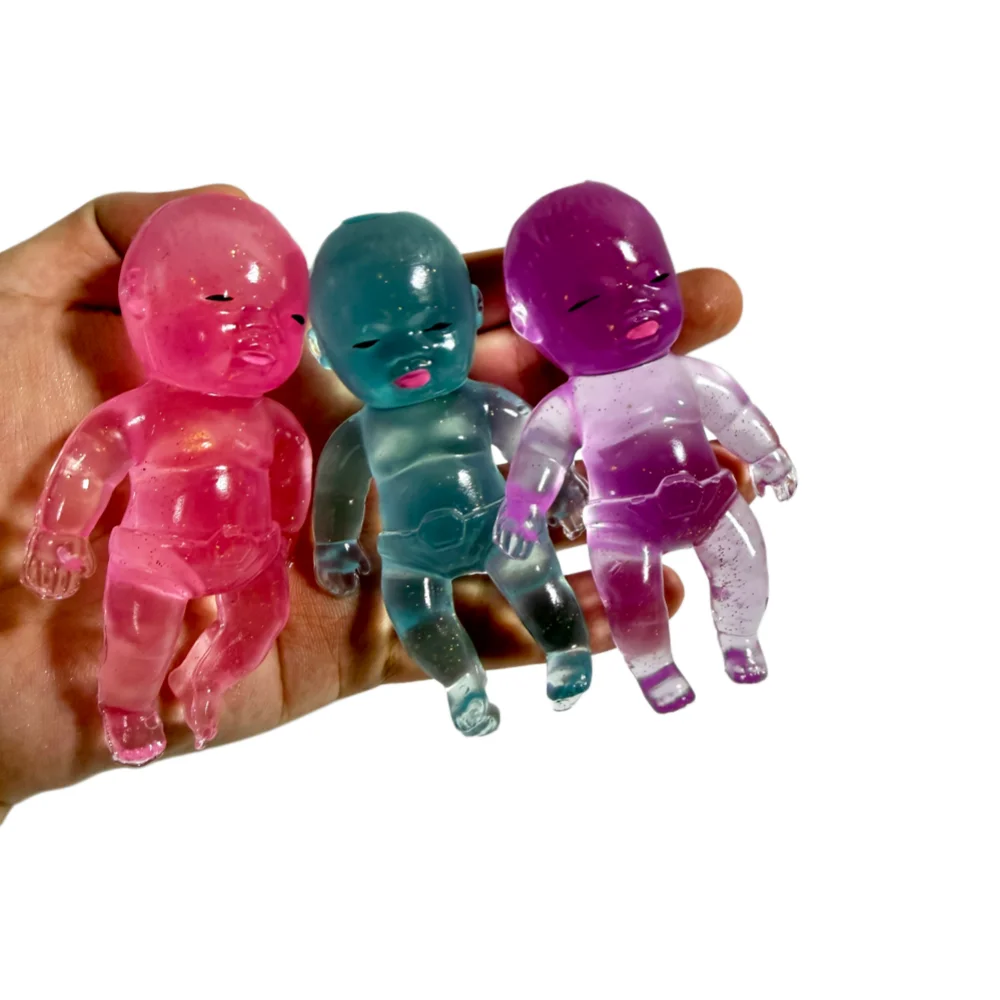 Stress Relief Toy Shining Squishy Transparent Human Shape Squeeze Toy Desk Fidget Toy For Friend Christmas Party Gift
Stress Relief Toy Shining Squishy Transparent Human Shape Squeeze Toy Desk Fidget Toy For Friend Christmas Party Gift