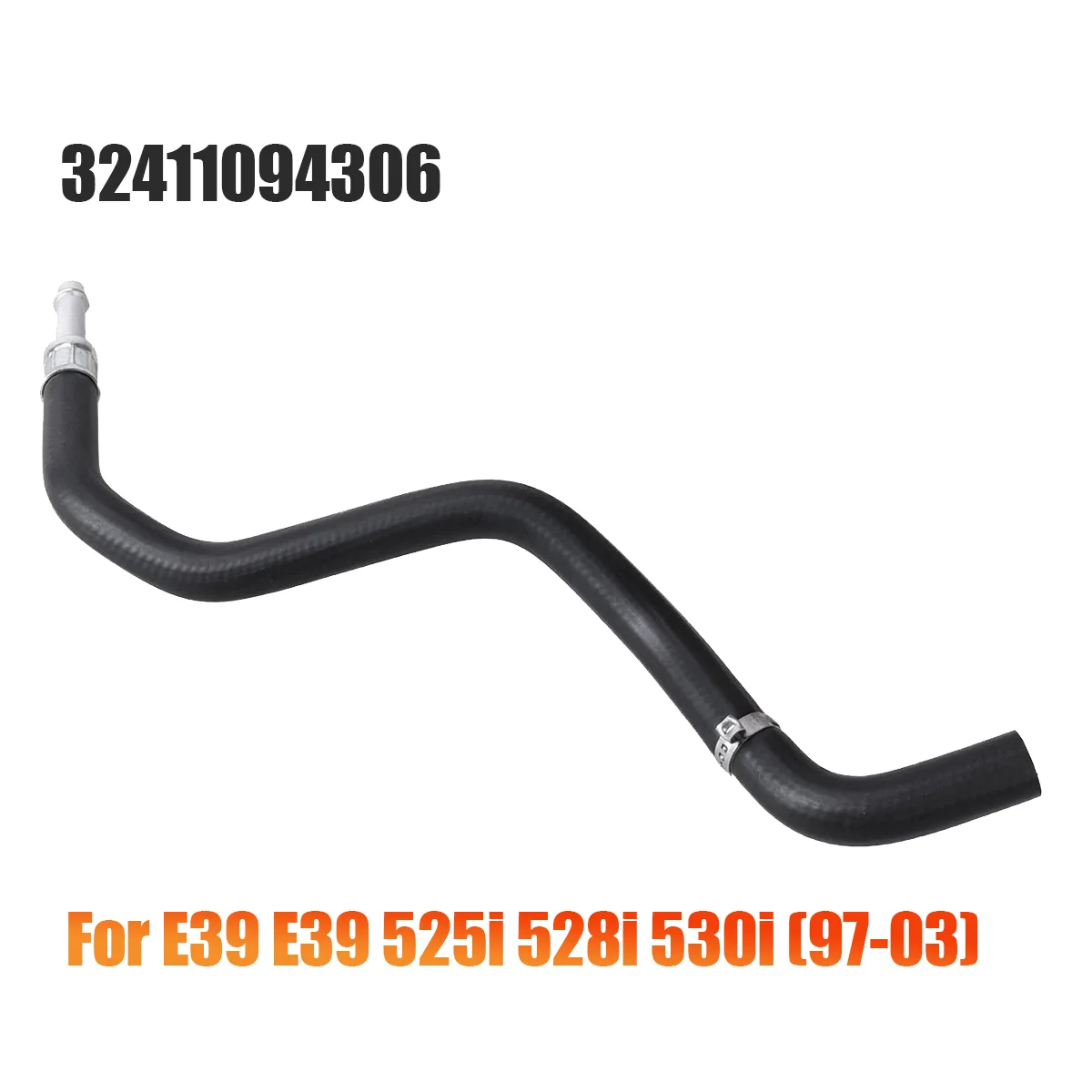 New Power Steering Hose Return 32411094306 for BMW E39 525I 528I 530I (97-03)
New Power Steering Hose Return 32411094306 for BMW E39 525I 528I 530I (97-03)