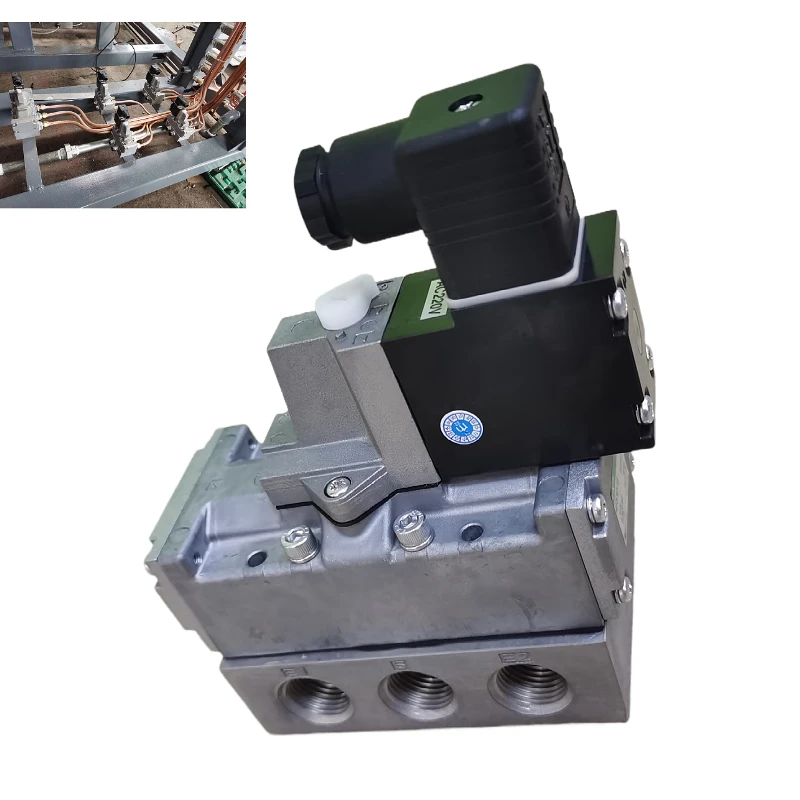Factory Sales 4F410-10 220V Solenoid Actuator Valve Vacuum Forming Machine Parts
Factory Sales 4F410-10 220V Solenoid Actuator Valve Vacuum Forming Machine Parts