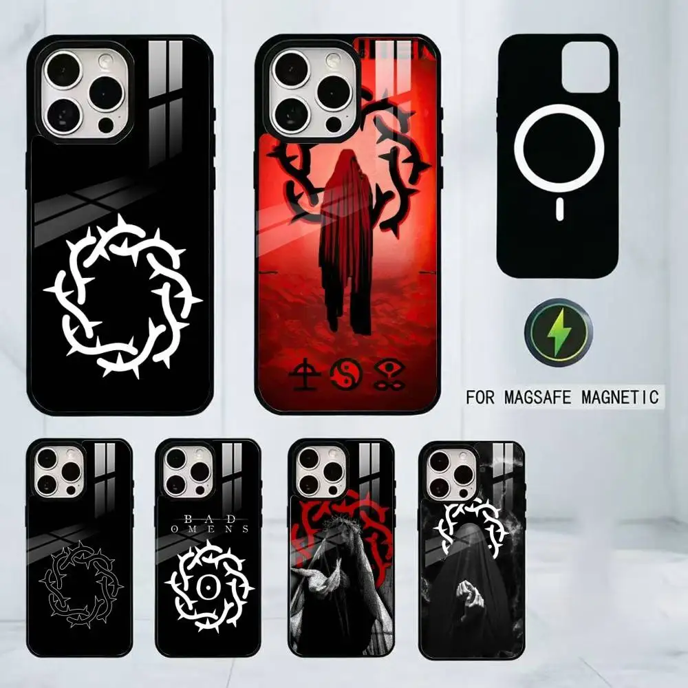 Bad Omens Phone Case For iPhone17,16,15,14,13,12,11 Plus,Pro Magnetic with Magsafe Wireless Charging
Bad Omens Phone Case For iPhone17,16,15,14,13,12,11 Plus,Pro Magnetic with Magsafe Wireless Charging