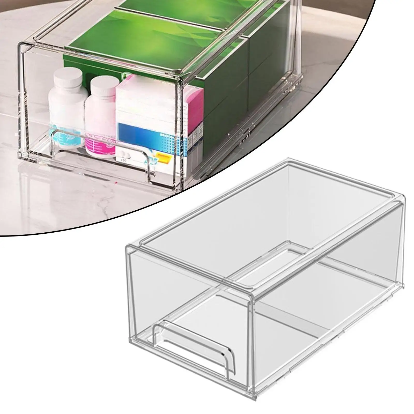Stackable Storage Drawer Coffee Pod Holder Organization Clear Stackable Storage Bin for Hair Accessories Makeup Palettes Desk
Stackable Storage Drawer Coffee Pod Holder Organization Clear Stackable Storage Bin for Hair Accessories Makeup Palettes Desk