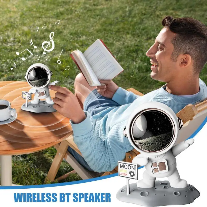 Беспроводной динамик астронавта, маленький динамик, перезаряжаемая батарея, беспроводной сабвуфер, электроника для спальни, гостиной, путешествий
Беспроводной динамик астронавта, маленький динамик, перезаряжаемая батарея, беспроводной сабвуфер, электроника для спальни, гостиной, путешествий