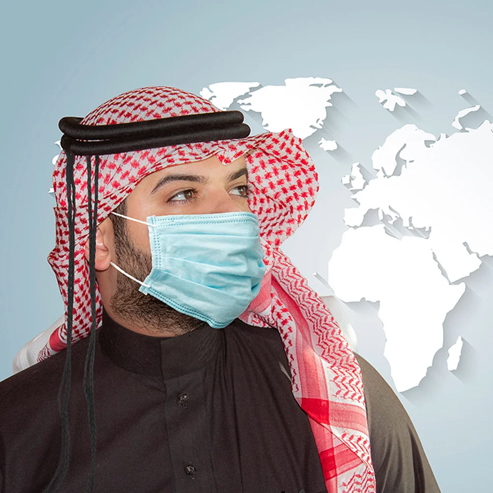2pcs Headbands for Men Arab Costume Headwear PU Bandana Rope Suitable Most Head Sizes Masquerade Cosplay Halloween Christmas
2pcs Headbands for Men Arab Costume Headwear PU Bandana Rope Suitable Most Head Sizes Masquerade Cosplay Halloween Christmas