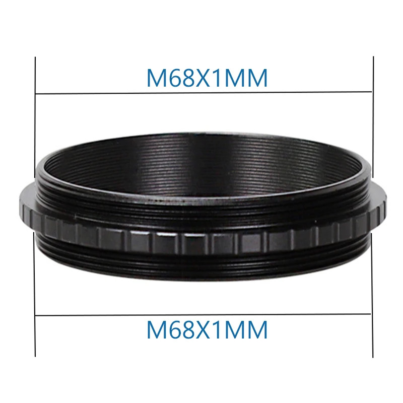 M68 To M68 M68X1mm Male thread to M68X1mm Male thread Telescope Photography Adapter Ring Aluminium Alloy
M68 To M68 M68X1mm Male thread to M68X1mm Male thread Telescope Photography Adapter Ring Aluminium Alloy