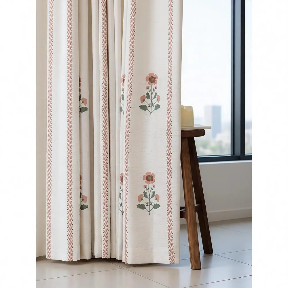 Luxury Pink Sheer Floral Curtains for Nursery, Girls' Room, and Living Room - 84 Length with Hooks, 2-Panel Set
Luxury Pink Sheer Floral Curtains for Nursery, Girls' Room, and Living Room - 84 Length with Hooks, 2-Panel Set