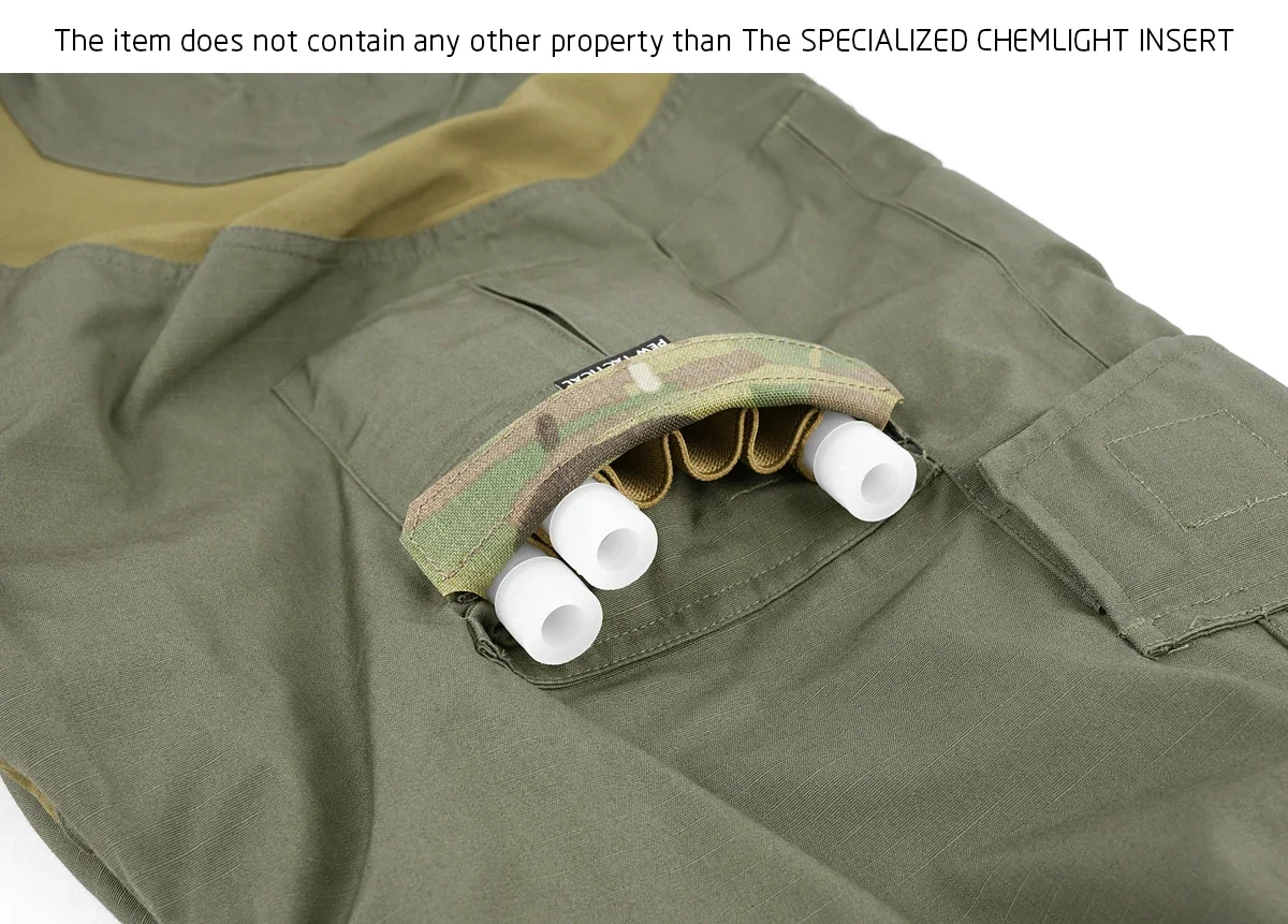 PEW TACTICAL SPECIALIZED CHEMLIGHT Pouch INSERT FOR GEN2/3 COMBAT PANTS 6 holes
PEW TACTICAL SPECIALIZED CHEMLIGHT Pouch INSERT FOR GEN2/3 COMBAT PANTS 6 holes