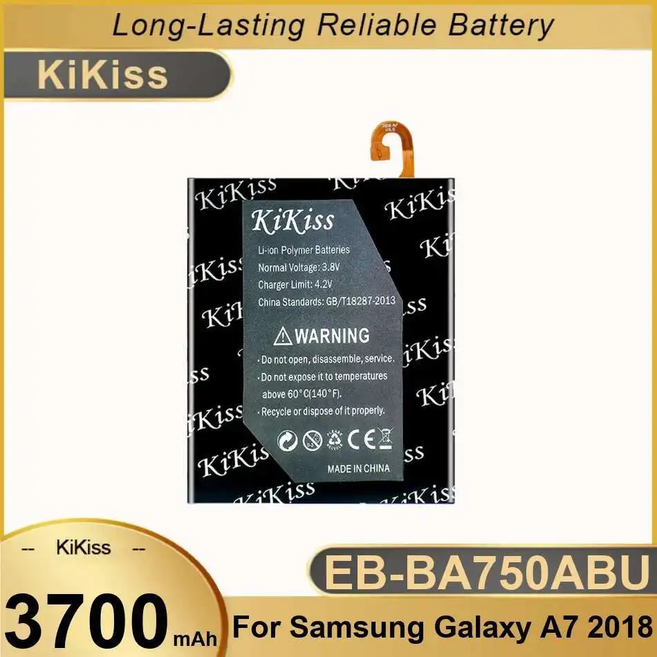 EB-BA750ABU для Samsung Galaxy A7 2018, версия SM-A730x A730x SM-A750F A10, 3700 мАч, надежный источник питания, аккумулятор для мобильного телефона
EB-BA750ABU для Samsung Galaxy A7 2018, версия SM-A730x A730x SM-A750F A10, 3700 мАч, надежный источник питания, аккумулятор для мобильного телефона