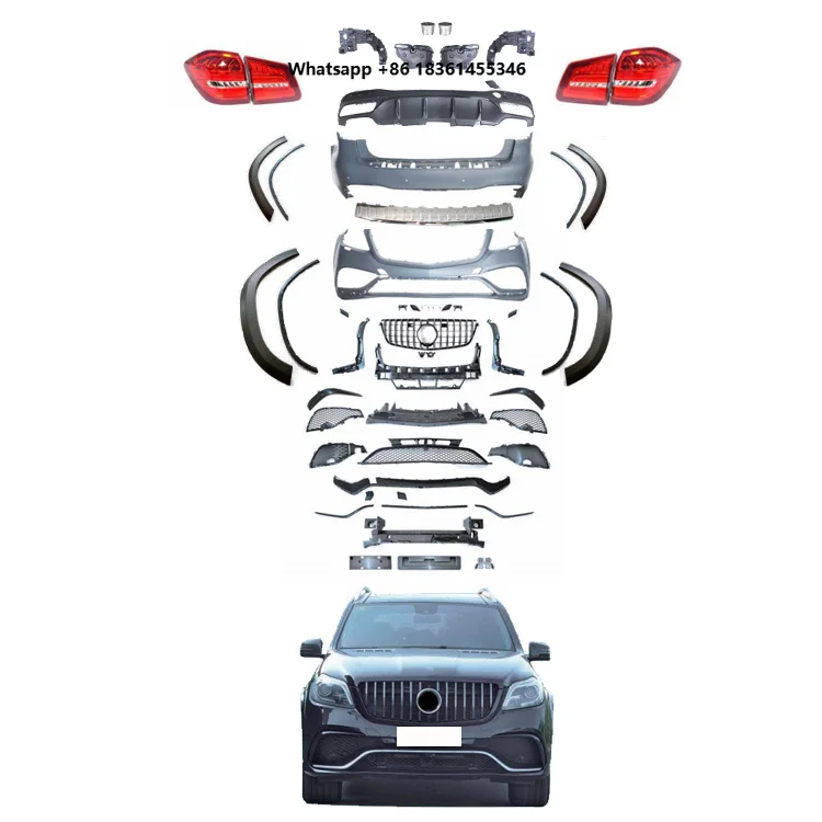 For 013-2015 GLX166 GLS63 Style Body Kits Front & Rear Bumper & Tail Light New Condition High Quality 2
For 013-2015 GLX166 GLS63 Style Body Kits Front & Rear Bumper & Tail Light New Condition High Quality 2