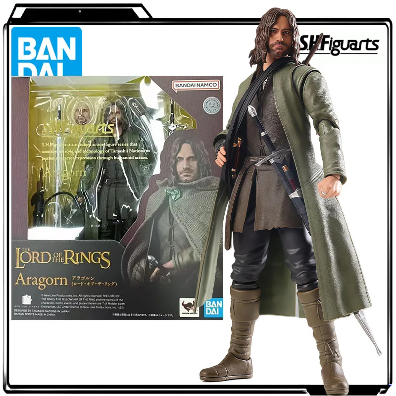 Bandai Genuine S.H.Figuarts Anime Figure Aragorn 155mm Action Figure Toys for Boys Kids Gift Collectible Model Ornaments
Bandai Genuine S.H.Figuarts Anime Figure Aragorn 155mm Action Figure Toys for Boys Kids Gift Collectible Model Ornaments