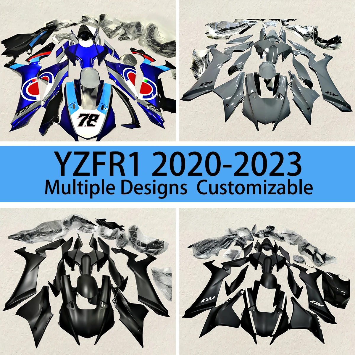 YZFR1 2020 2021 2022 2023 комплект премиум обтекателей для YAMAHA YZF R1 20 21 22 23 Обтекатели для мотоциклов комплект обтекателей кузов
YZFR1 2020 2021 2022 2023 комплект премиум обтекателей для YAMAHA YZF R1 20 21 22 23 Обтекатели для мотоциклов комплект обтекателей кузов
