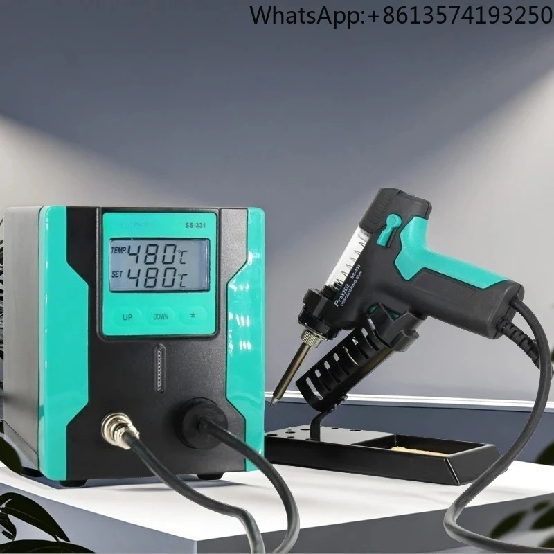 【2026】Pro'sKit SS-331H ESD LCD Digital Electric Desoldering Pump BGA Desoldering Suction Vacuum Solder Sucker Auto Sleep
【2026】Pro'sKit SS-331H ESD LCD Digital Electric Desoldering Pump BGA Desoldering Suction Vacuum Solder Sucker Auto Sleep