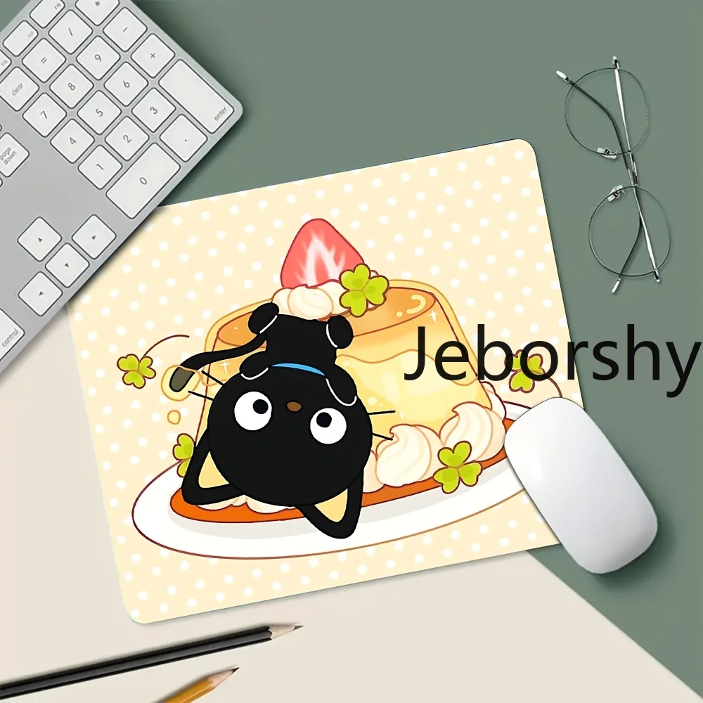 Kawaii Black Cat & Pudding Mouse Pad, Cute Polka Dot Desk Mat for Girls
Kawaii Black Cat & Pudding Mouse Pad, Cute Polka Dot Desk Mat for Girls