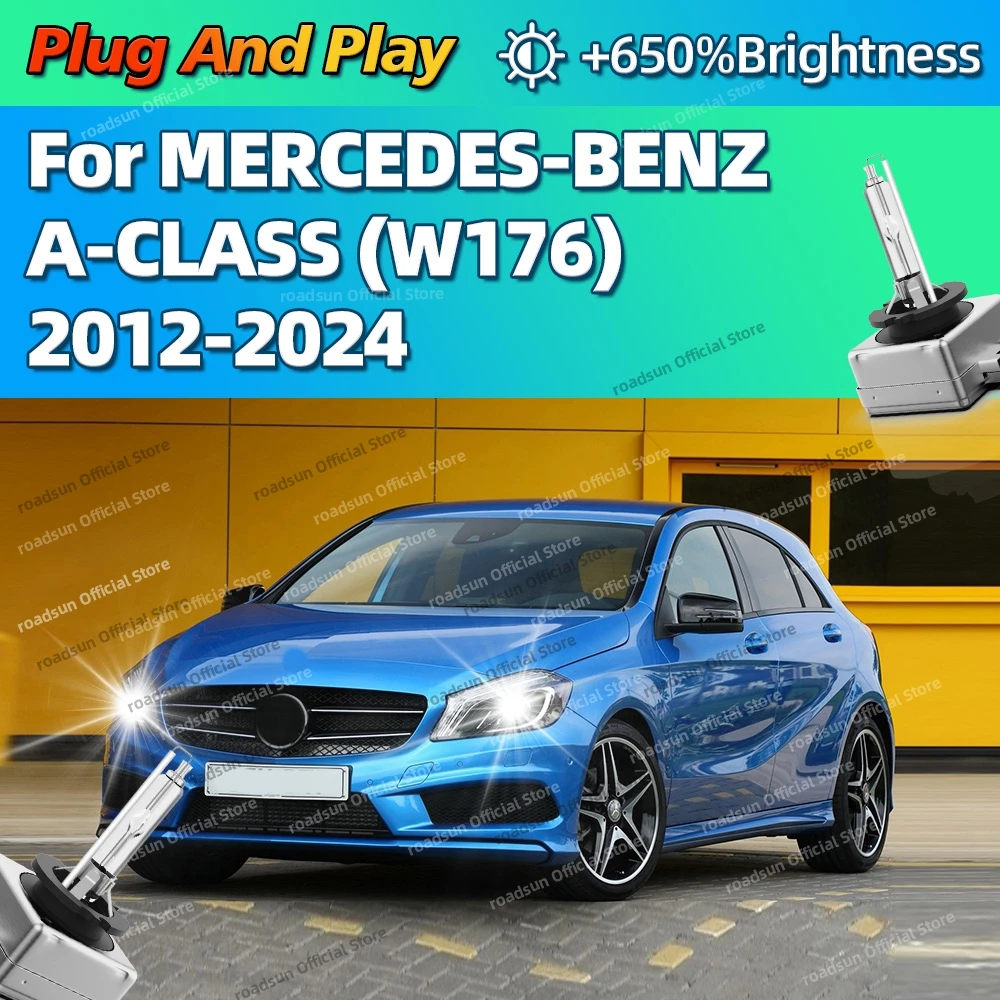 Ксеноновые 35 Вт 6000 К белые автомобильные HID фары, замена лампочек для MERCEDES-BENZ A-CLASS W176 2012-2024 2013 2014 2015 2016 2017
Ксеноновые 35 Вт 6000 К белые автомобильные HID фары, замена лампочек для MERCEDES-BENZ A-CLASS W176 2012-2024 2013 2014 2015 2016 2017