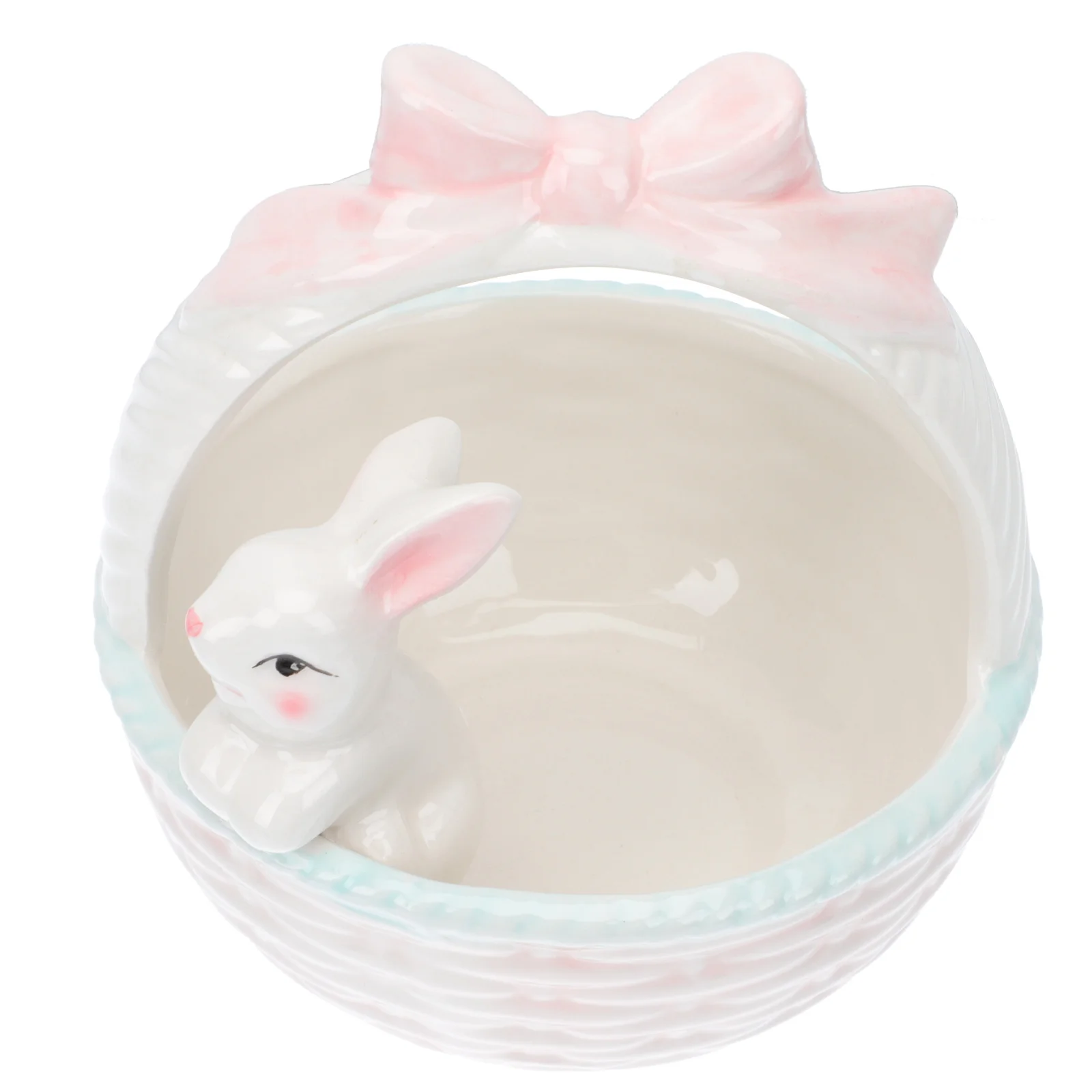 1Pcs Easter Rabbit Basket Decoration Ceramic Desktop Ornament Garden Decoration for Easter Party Home Office Garden
1Pcs Easter Rabbit Basket Decoration Ceramic Desktop Ornament Garden Decoration for Easter Party Home Office Garden