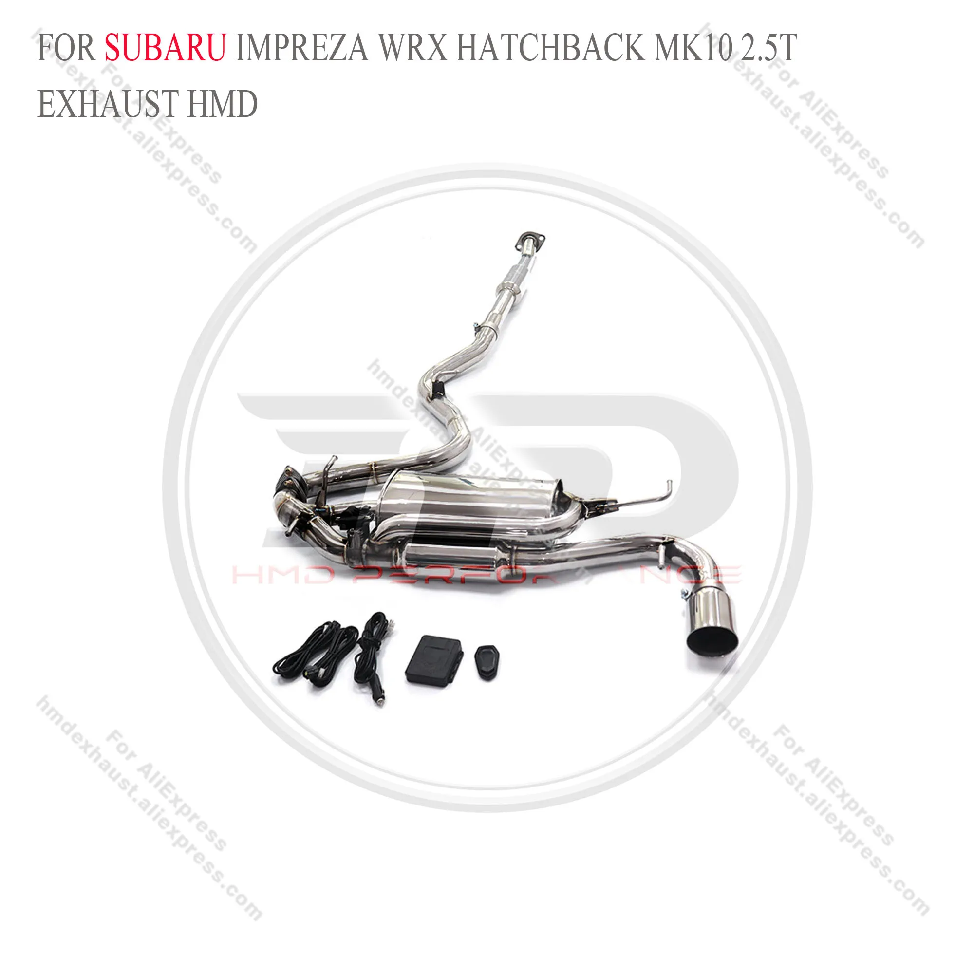 Catback из нержавеющей стали для Subaru Impreza WRX Hatchback MK10 2,5 с клапаном Выхлопная система HMD Сертификация качества
Catback из нержавеющей стали для Subaru Impreza WRX Hatchback MK10 2,5 с клапаном Выхлопная система HMD Сертификация качества