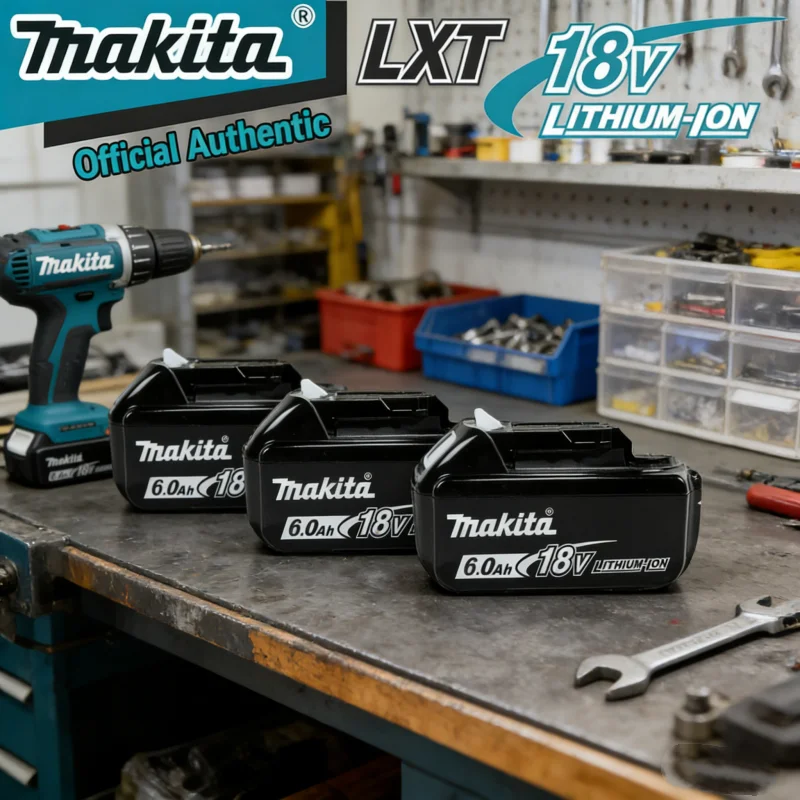 100% Оригинальный аккумулятор Makita 18V 6.0Ah, совместимый с Makita BL1840B BL1850 BL1850B, подходит для DTW700.
100% Оригинальный аккумулятор Makita 18V 6.0Ah, совместимый с Makita BL1840B BL1850 BL1850B, подходит для DTW700.