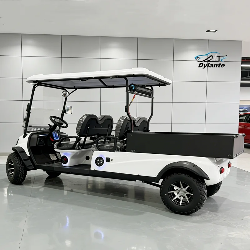 Новый производитель экспортной клубной электрической тележки 2/4/6/8-местной внедорожный электрический курс для гольфа, автомобиль для охоты, багги
Новый производитель экспортной клубной электрической тележки 2/4/6/8-местной внедорожный электрический курс для гольфа, автомобиль для охоты, багги