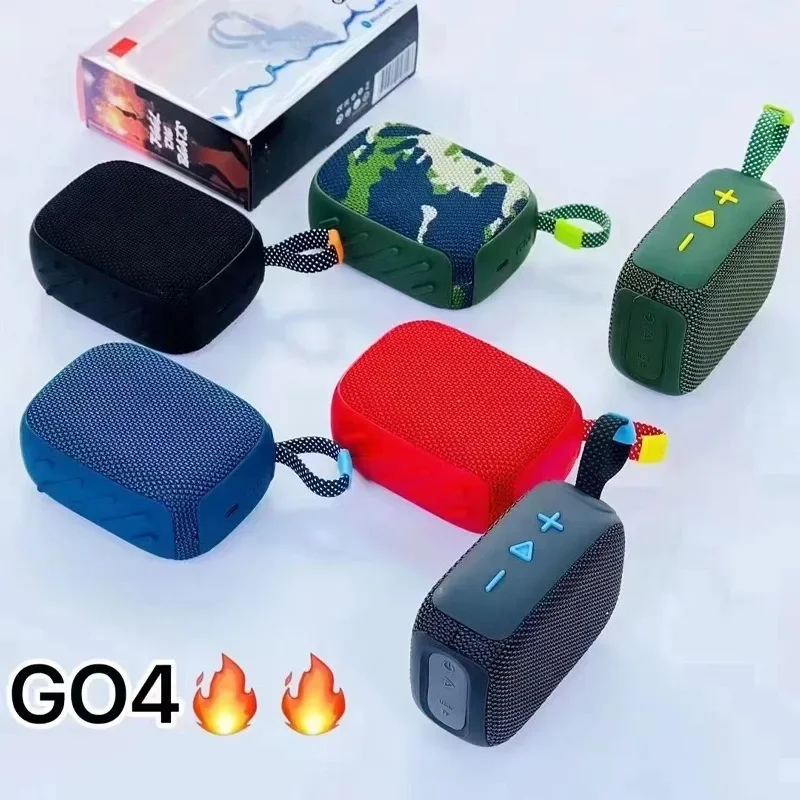 High Quality Small Multifunction Player GO4 Sound Box Portable Outdoor Sports Waterproof Wireless Bluetooth Speakers
High Quality Small Multifunction Player GO4 Sound Box Portable Outdoor Sports Waterproof Wireless Bluetooth Speakers