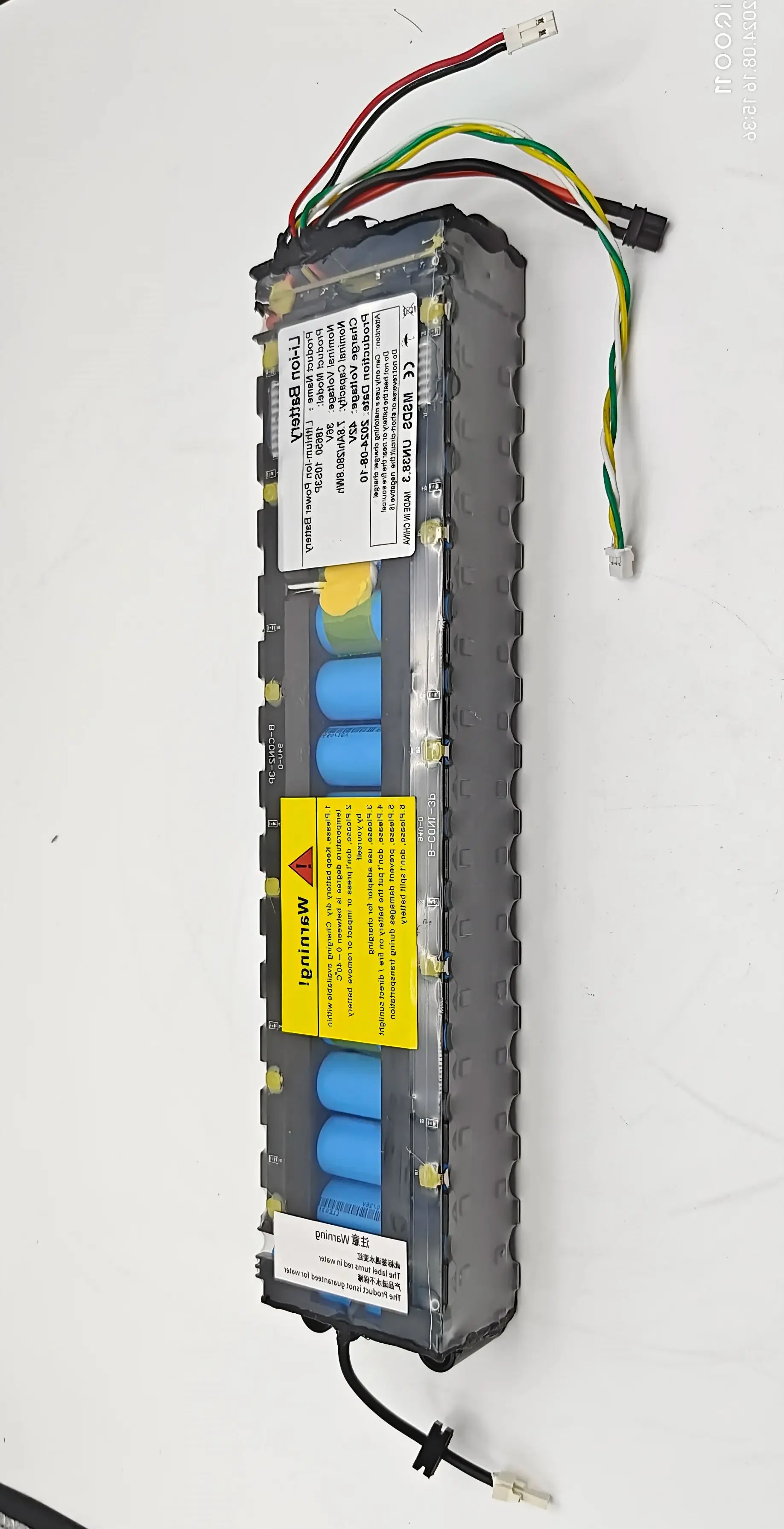 Litium Ion Battery Pack 10S3P NE1003-H Cell Communication Interface ,for Xiaomi M365 Scooter 36V 7800mAh
Litium Ion Battery Pack 10S3P NE1003-H Cell Communication Interface ,for Xiaomi M365 Scooter 36V 7800mAh