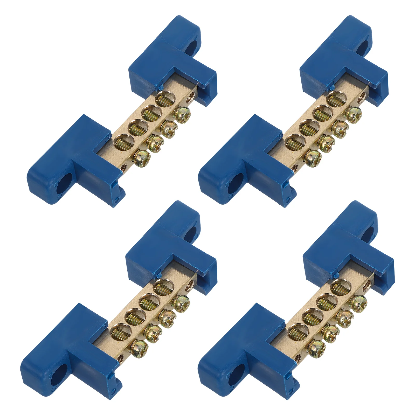 4pcs Grounding Bar Copper Terminal Block for Distribution Box Heat Dissipation Ground Terminal Screw Block
4pcs Grounding Bar Copper Terminal Block for Distribution Box Heat Dissipation Ground Terminal Screw Block