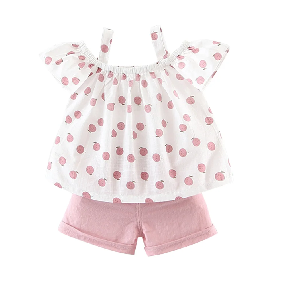 Ruffled Vest Kids Clothes Set Suit Sleeveless Flounce Baby Girls Summer Clothes Newborn Toddler Kids Light Cotton
Ruffled Vest Kids Clothes Set Suit Sleeveless Flounce Baby Girls Summer Clothes Newborn Toddler Kids Light Cotton