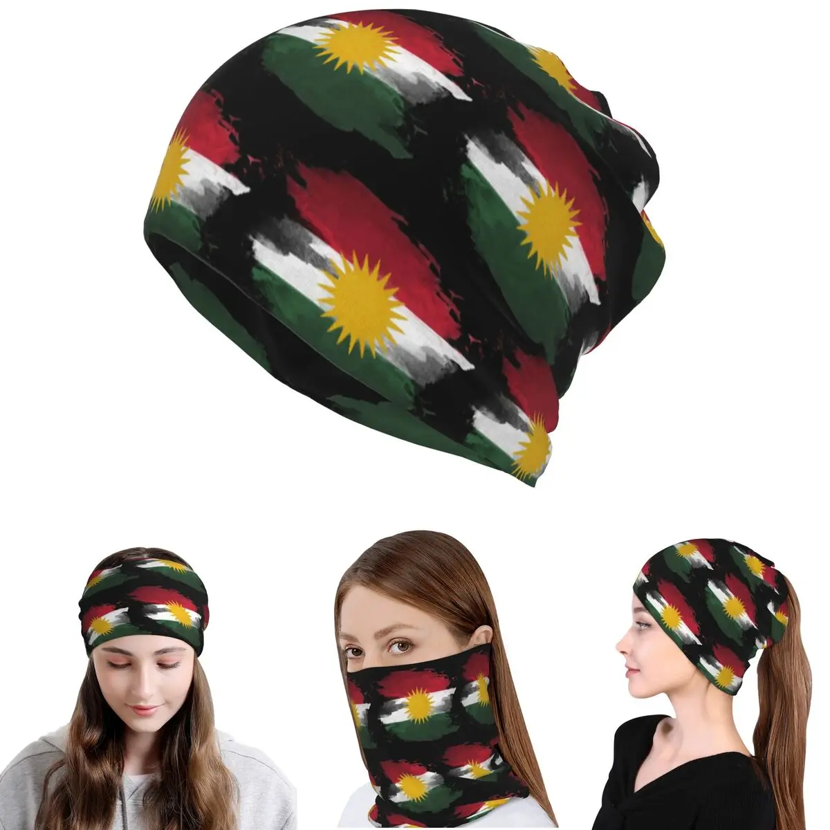 Kurdistan Flag Bandana Neck Gaiter Wrap Scarf Multifunction Headwear Beanies Hat Unisex Adult Windproof
Kurdistan Flag Bandana Neck Gaiter Wrap Scarf Multifunction Headwear Beanies Hat Unisex Adult Windproof