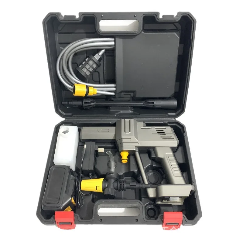 Новая перезаряжаемая беспроводная электрическая мойка для автомобилей, мощный пистолет для чистки автомобилей премиум-класса с высоким давлением
Новая перезаряжаемая беспроводная электрическая мойка для автомобилей, мощный пистолет для чистки автомобилей премиум-класса с высоким давлением