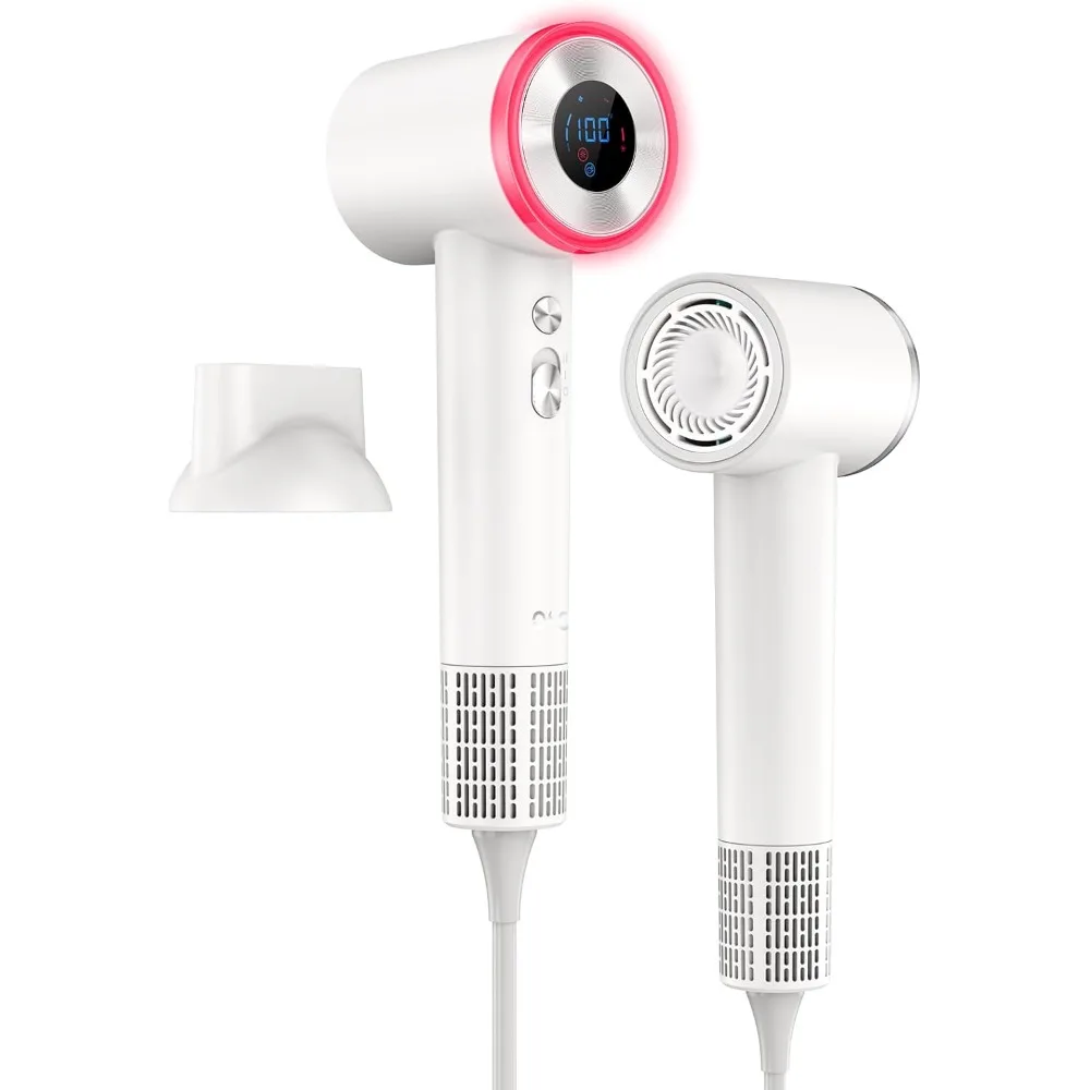 Высокоскоростной фен для быстрой сушки волос с отрицательными ионами, портативный, 110000 об/мин, бесщеточный двигатель, легкий, малошумный, с терморегуляцией
Высокоскоростной фен для быстрой сушки волос с отрицательными ионами, портативный, 110000 об/мин, бесщеточный двигатель, легкий, малошумный, с терморегуляцией