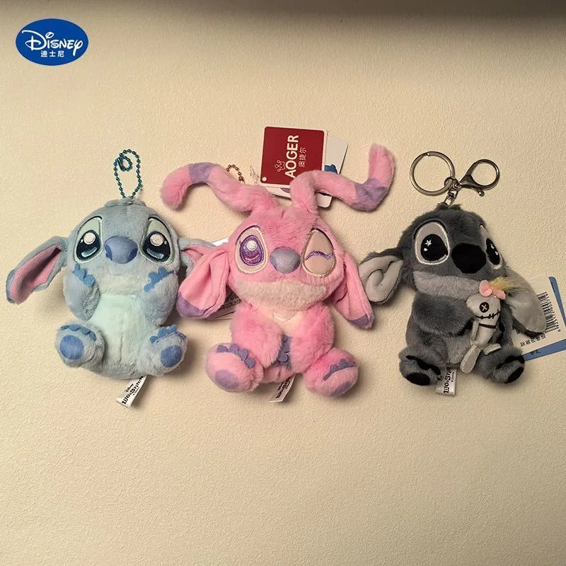 Disney Lilo Stitch Plush Keychain Stitch Angel Scrump Cute Stuffed Animal Bag Charm Pendant Birthday Gift for Girls Kids Kawaii
Disney Lilo Stitch Plush Keychain Stitch Angel Scrump Cute Stuffed Animal Bag Charm Pendant Birthday Gift for Girls Kids Kawaii