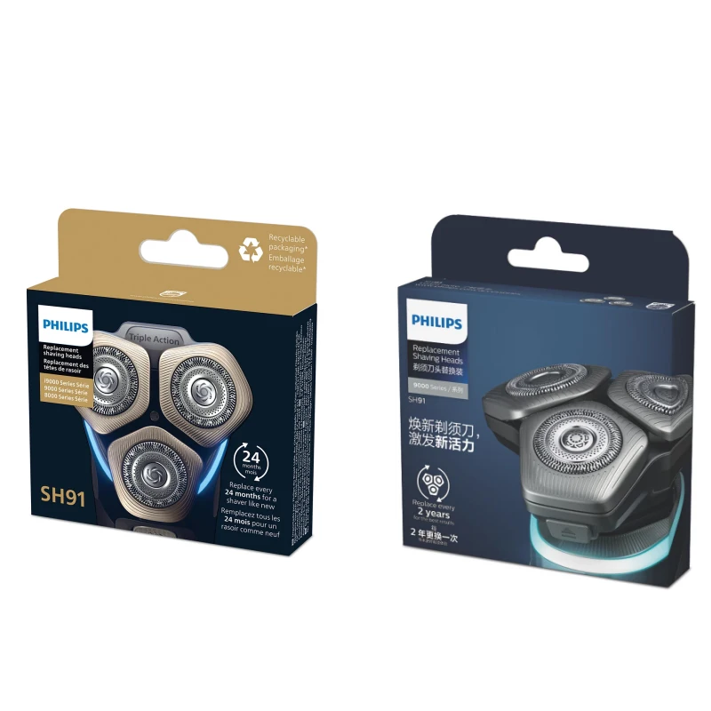 3Pcs Philips SH91/51 Replacement Shaving Heads Foil Cutter Sets for Philips S9000 Series S8000 Series S9000/i9000 PrestigeSeries
3Pcs Philips SH91/51 Replacement Shaving Heads Foil Cutter Sets for Philips S9000 Series S8000 Series S9000/i9000 PrestigeSeries