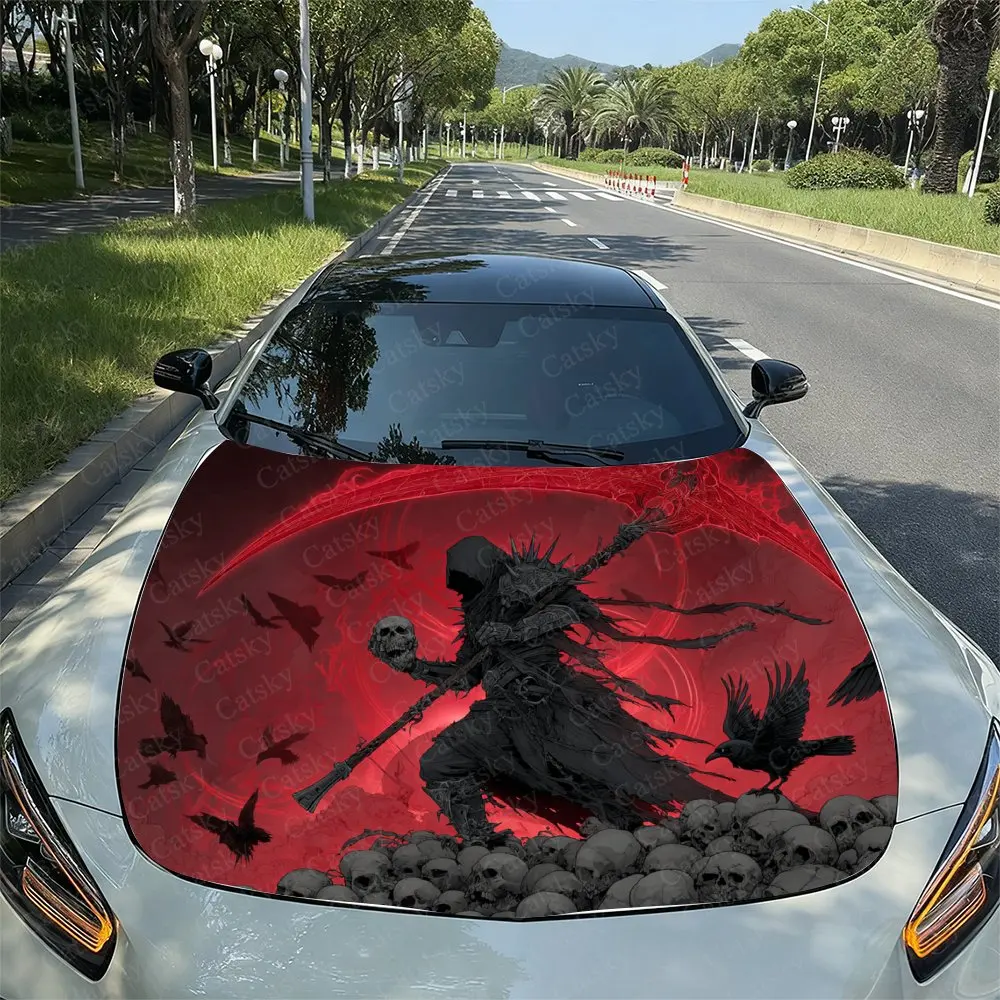 Red Hell Death Reaper Car Vinyl Wraps, Vinyl Car Bonnet Graphics, Wild Charm Graphic Design,Car Stickers For Vehicles Waterproof
Red Hell Death Reaper Car Vinyl Wraps, Vinyl Car Bonnet Graphics, Wild Charm Graphic Design,Car Stickers For Vehicles Waterproof