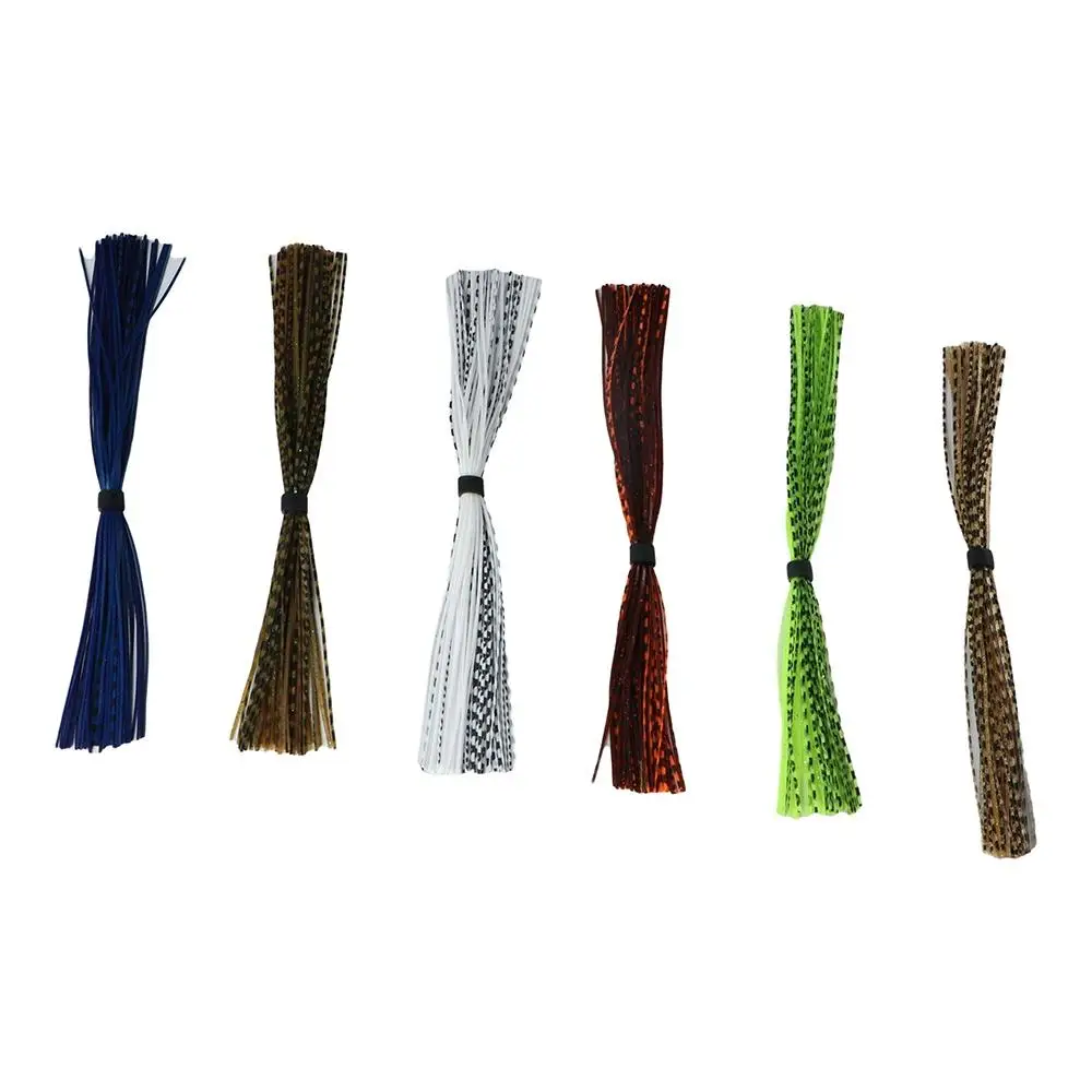 44 Strands Baitfish Silicone Skirts Mixed Color Glitter Buzzbaits Spinner Barred Color Fly Tying Material Jig Squid Skirt
44 Strands Baitfish Silicone Skirts Mixed Color Glitter Buzzbaits Spinner Barred Color Fly Tying Material Jig Squid Skirt