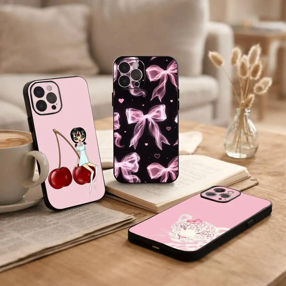 Wildflower INS S-Strawberry C-cherry Phone Case For iPhone17 16 15 14 13 12 11 Pro Max Plus,5G Soft Black Case
Wildflower INS S-Strawberry C-cherry Phone Case For iPhone17 16 15 14 13 12 11 Pro Max Plus,5G Soft Black Case