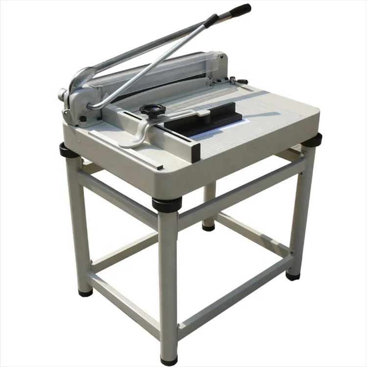 868A4T Manual Paper Cutter A4 Size Including Stand For Efficient Paper Processing Machinery