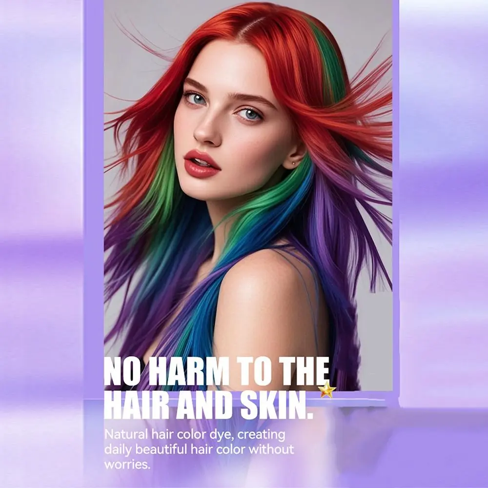 6Pcs Colorful Hair Chalk Cream Comb Disposable Washable Hair Dye Pen Hair Coloring Non-toxic Hair Coloring Comb Cosplay
6Pcs Colorful Hair Chalk Cream Comb Disposable Washable Hair Dye Pen Hair Coloring Non-toxic Hair Coloring Comb Cosplay