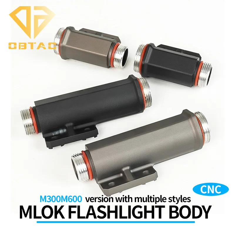 M300 M600 Scout Lamp Body Mount Tactical Accessories Aluminum alloy accessories suitable for mlok tracks and 16340 Series
M300 M600 Scout Lamp Body Mount Tactical Accessories Aluminum alloy accessories suitable for mlok tracks and 16340 Series