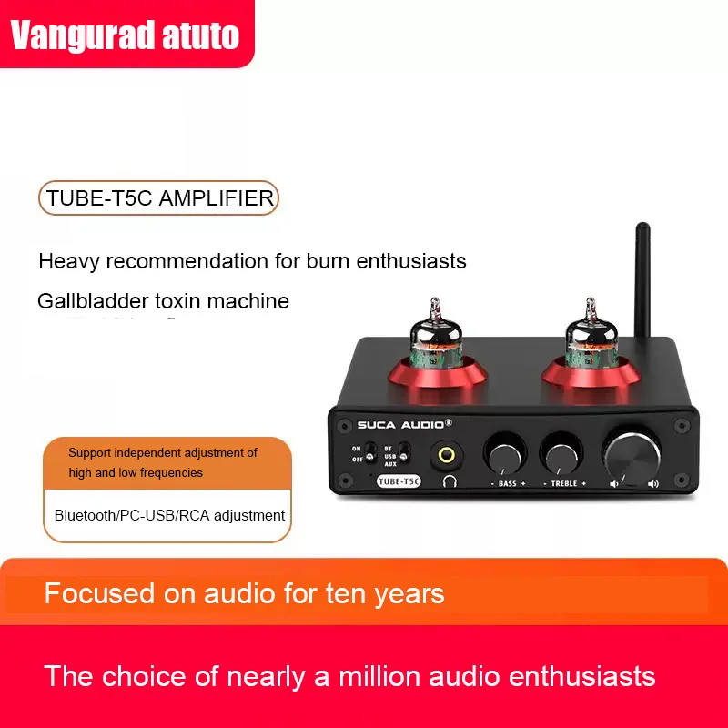 Vanguard-Bilibili Bluetooth 5.0 Sound UniCreation Electronic Tube Front USB Decoding DAC Earamplifier
Vanguard-Bilibili Bluetooth 5.0 Sound UniCreation Electronic Tube Front USB Decoding DAC Earamplifier