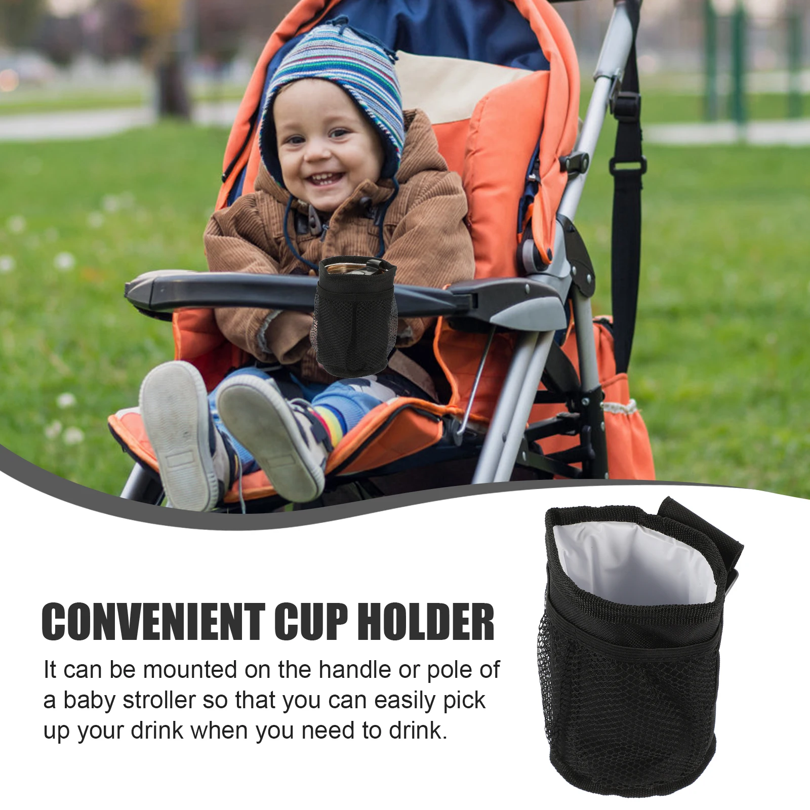 Sturdy Cup For Stroller Large Opening Durable Drink Holder Easy Install Hanging Baby Bottle Bag Professional Milk Bottle Holder
Sturdy Cup For Stroller Large Opening Durable Drink Holder Easy Install Hanging Baby Bottle Bag Professional Milk Bottle Holder