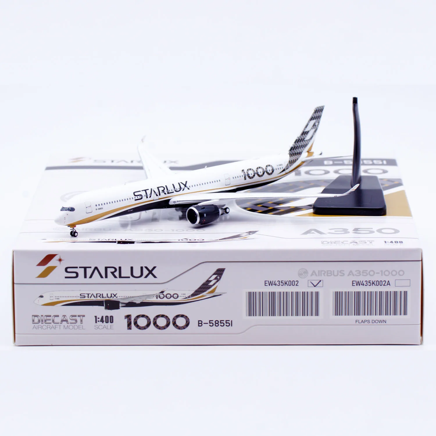EW435K002 Alloy Collectible Plane JC Wings 1:400 Starlux Airlines Airbus A350-1000XWB Diecast Aircraft Jet Model B-58551
EW435K002 Alloy Collectible Plane JC Wings 1:400 Starlux Airlines Airbus A350-1000XWB Diecast Aircraft Jet Model B-58551