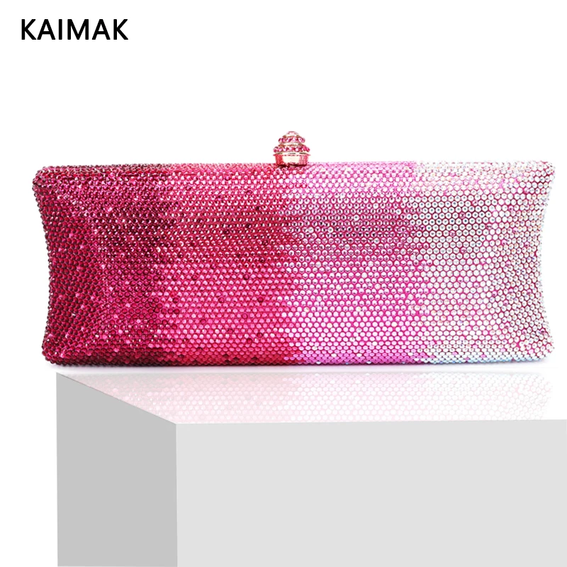 New Brand Fashion Luxury Ladies Clutch Bag Wedding Party Stone Evening Bag Square Multicolor Diamond Gradient Handbag Bag
New Brand Fashion Luxury Ladies Clutch Bag Wedding Party Stone Evening Bag Square Multicolor Diamond Gradient Handbag Bag