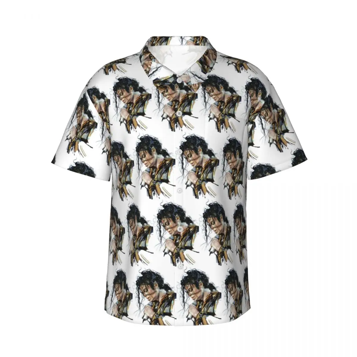 Michael Jackson Musicians Singers Dancers Men's Shirts Hawaiian Short Sleeve Shirt Fashion Lapel Tops for Summer Beach
Michael Jackson Musicians Singers Dancers Men's Shirts Hawaiian Short Sleeve Shirt Fashion Lapel Tops for Summer Beach