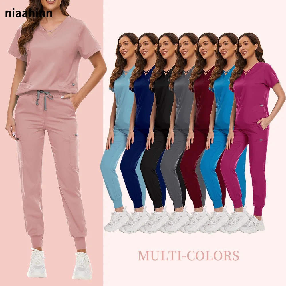 Niaahinn Multicolor Beauty Salon Work Clothes Scrub Suits Hospital Doctor Work Uniforms Medical Surgical Suits Nurse Accessories
Niaahinn Multicolor Beauty Salon Work Clothes Scrub Suits Hospital Doctor Work Uniforms Medical Surgical Suits Nurse Accessories