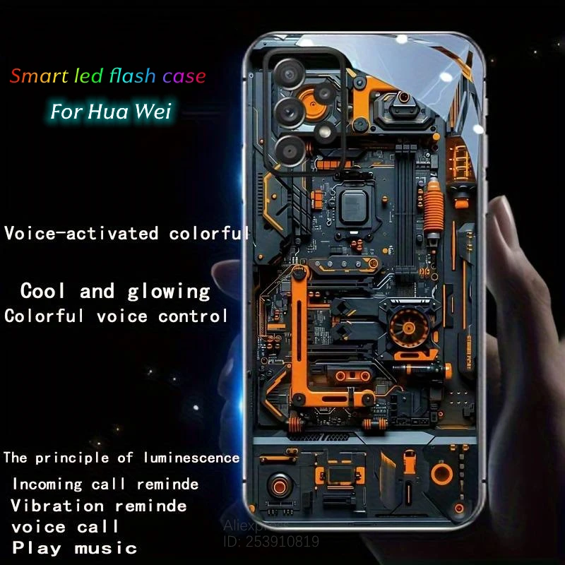 Luminous LED Flash Phone Cover Case For Huawei Honor 90 70 200 400 Pro Magic 6 5 Lite P20 P30 Pro P60 Pura 70 Ultra Glow Fundas
Luminous LED Flash Phone Cover Case For Huawei Honor 90 70 200 400 Pro Magic 6 5 Lite P20 P30 Pro P60 Pura 70 Ultra Glow Fundas