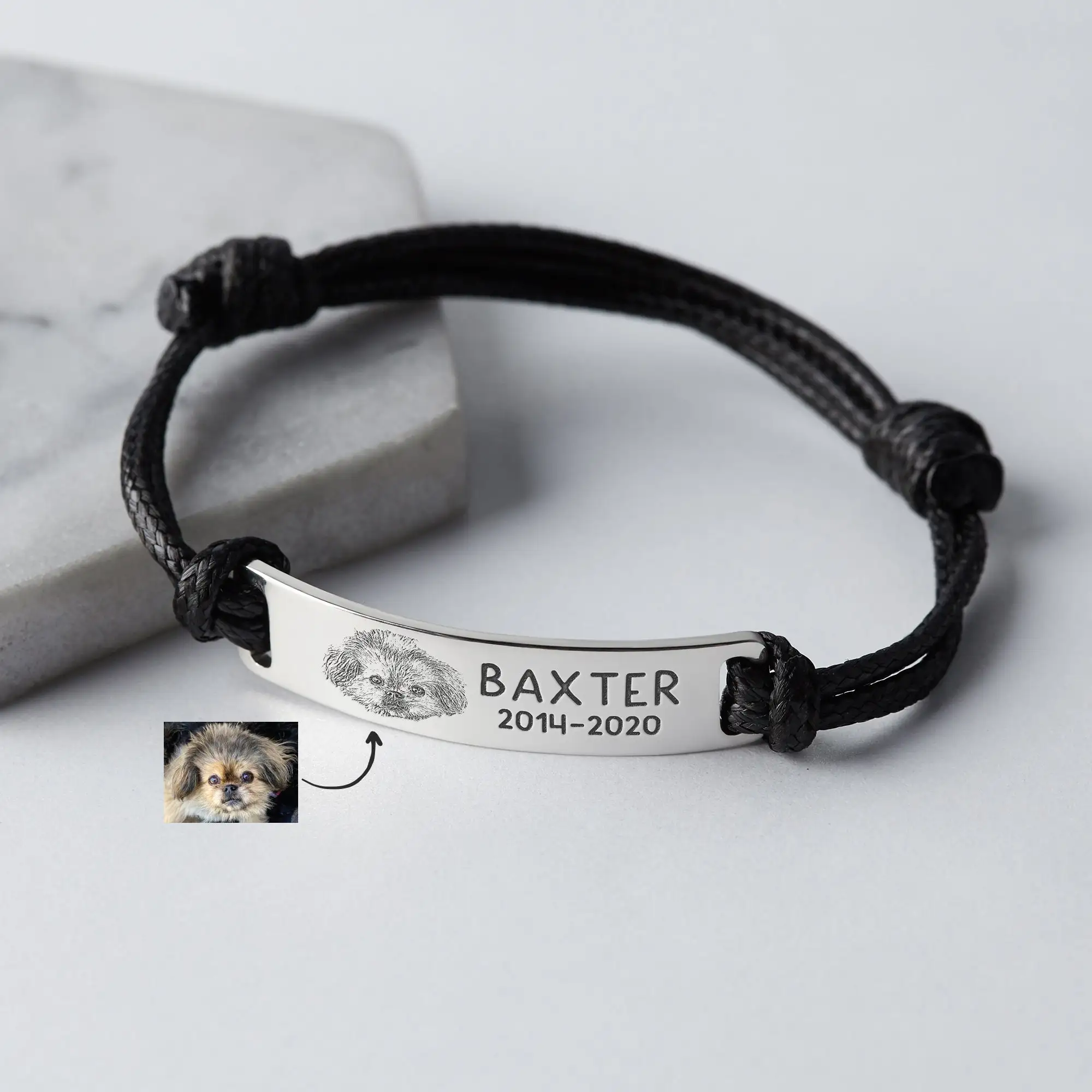Personalized Leather Bracelet Pet Portrait Bracelet Pet Dad Adjustable Bracelet Custom Photo Bracelet For Men Cat Memorial Gift
Personalized Leather Bracelet Pet Portrait Bracelet Pet Dad Adjustable Bracelet Custom Photo Bracelet For Men Cat Memorial Gift