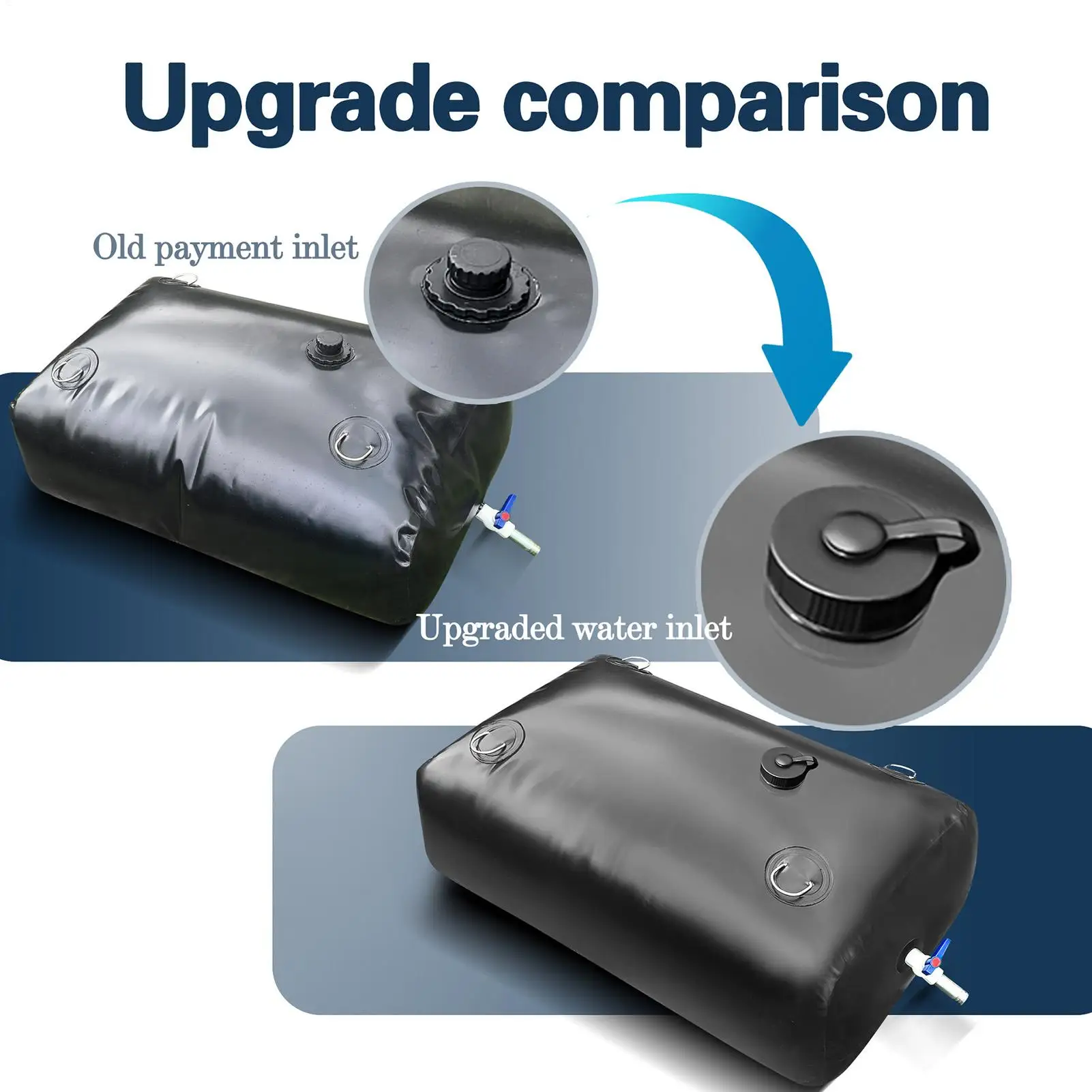 Water Container 110L Portable Foldable Container Water Bag With Spigot For Car Truck RV Home Camping Garden Picnic
Water Container 110L Portable Foldable Container Water Bag With Spigot For Car Truck RV Home Camping Garden Picnic