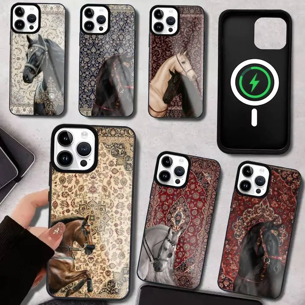 Persian Pattern Horse Noble Phone Case For iPhone17,16,15,14,13,12,11 Plus,Pro Max Magnetic For Magsafe Wireless Charging
Persian Pattern Horse Noble Phone Case For iPhone17,16,15,14,13,12,11 Plus,Pro Max Magnetic For Magsafe Wireless Charging